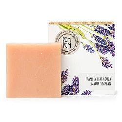 PomPom Francia levendula  natúr szappan, 100 g