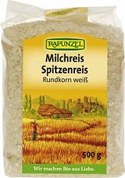 Rapunzel bio Tejrizs, kerekszemű, fehér 500 g