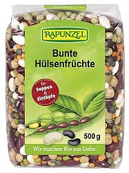Rapunzel Színes hüvelyesek BIO, 500 g