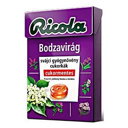 Ricola cukor bodza, 40 g