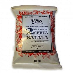 ROP'S 2 ZÖLDSÉG CHIPS CÉKLA-BATÁTA 40 G