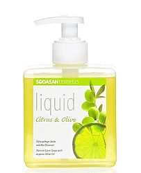 Sodasan bio folyékony szappan pumpás, citrom-olíva 300 ml