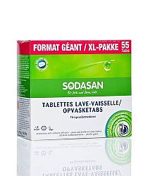 Sodasan öko mosogatógép tabletta XXL, 55 db