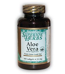 Swanson aloe vera kapszula, 100 db