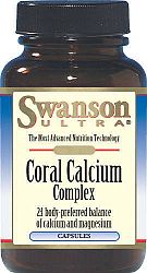 Swanson Coral Calcium kapszula, 90 db