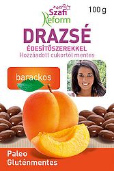 Szafi Reform Eritrites barackos drazsé, 100 g