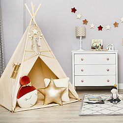 Teepee alátéttel - Gold Ecru