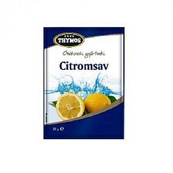 Thymos Citromsav étkezési Tasakos 50 g