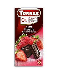 Torras étcsokoládé epres, 75 g