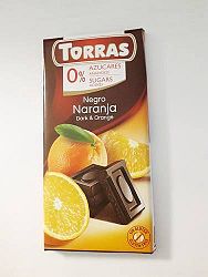 Torras étcsokoládé narancsos, 75 g