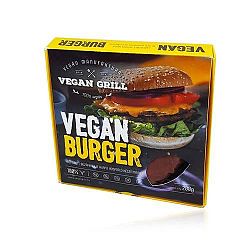 Vegán manufaktúra, grill vegán burger, 200g