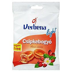 Verbena cukorka csipkebogyó light, 60 g