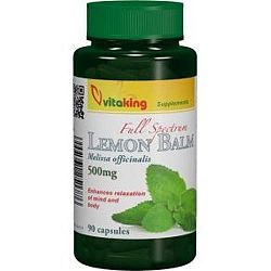 Vitaking Citromfű levél 500 mg tabletta, 60 db