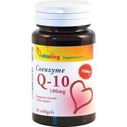 Vitaking Q10 koenzim 100 mg kapszula, 30 db