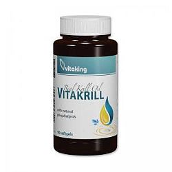 Vitaking VitaKrill 500mg, 90 db gélkapszula