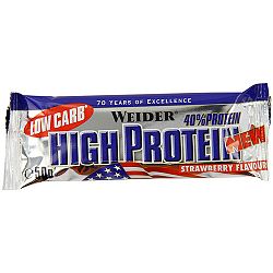 Weider low carb protein szelet eper 50 g