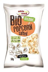 WHITE SNACK BIO POPCORN SÓS 50 G