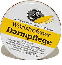 Wörishofener Darmpflege tabletta, 42 db