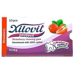 Xilovit rágógumi, epres 10 db