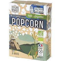 Yum kah bio micro popcorn, 3X90 g