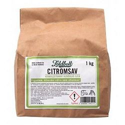 Zöldbolt citromsav, 1000 g