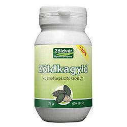 Zöldvér zöldkagyló kapszula, 60+18 db