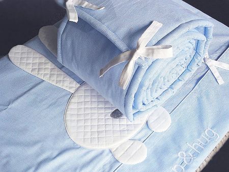 2-részes ágyneműhuzat szett sleep&hug - kék