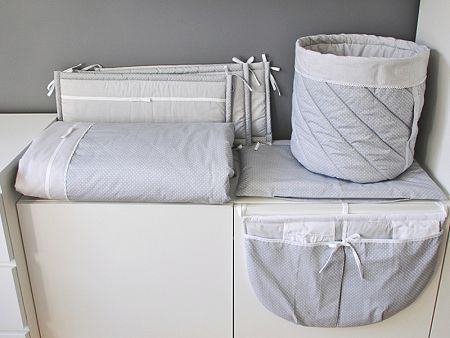 3-részes ágynemű szett - pöttyös - LOVE