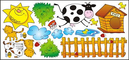Ablakmatricák - farm 1 - 0,3 m2