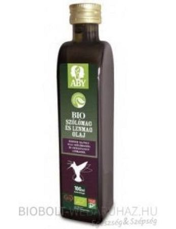 Aby bio szölömag-lenmag olaj, 100 ml