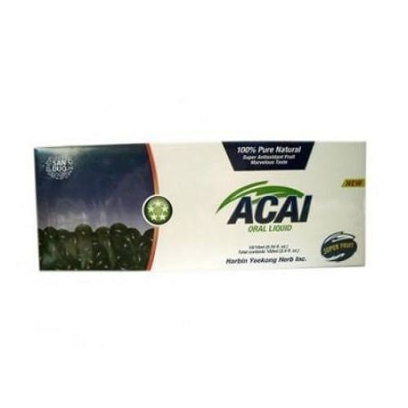 Acai gyümölcs-feketeribizli ampulla, 10X10 ml