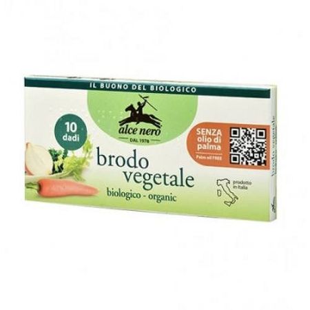 Alce Nero bio zöldség fűszerkocka, 100 g