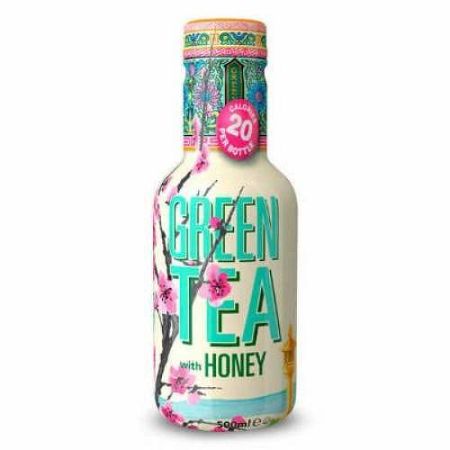 ARIZONA ZÖLD TEA MÉZ ENERGIASZEGÉNY, 500 ml