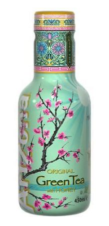 ARIZONA ZÖLD TEA MÉZ-GINSENG 450ML