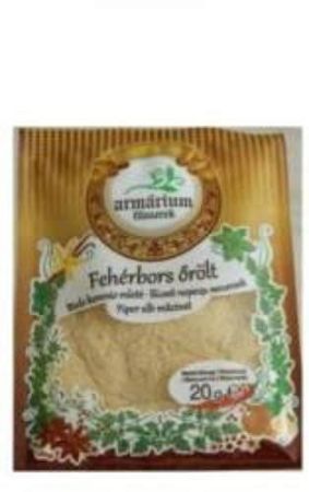 Armárium Fehérbors őrölt 20 g