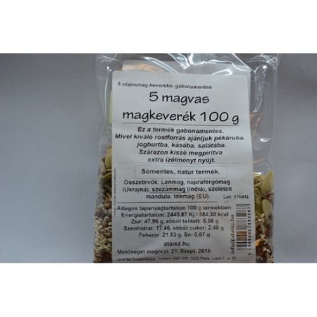 Ataisz 5 Magvas Magkeverék 100 g