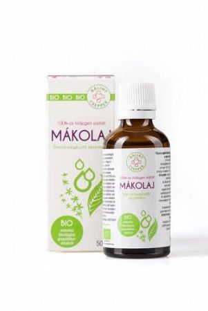 Bálint Bio Mákolaj Hidegen Sajtolt 100%, 50 ml