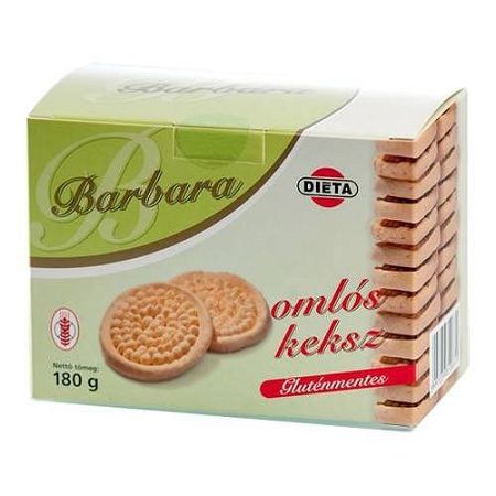 Barbara gluténmentes keksz omlós