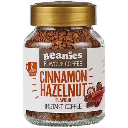 Beanies instant kávé, 50 g - Fahéjas mogyoró