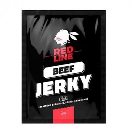 BEEF JERKY FÜSTÖLT MARHAHÚS CHILIS, 25 g