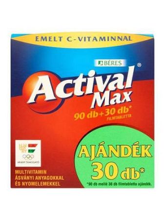 Béres Actival Max Filmtabletta 90+30x 120 db