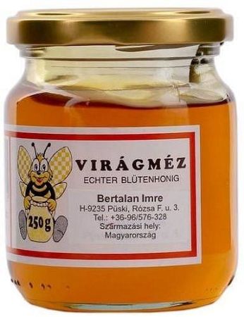 Bertalan virágméz 250 g