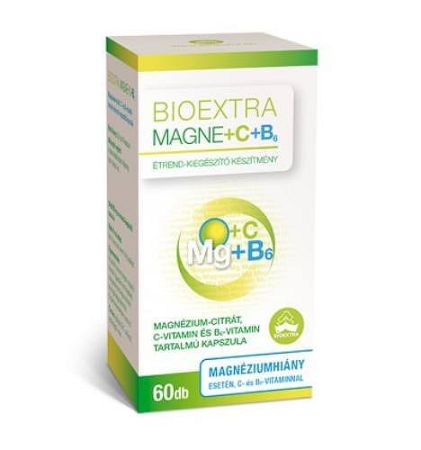Bioextra Magne+C+B6 kapszula, 60 db