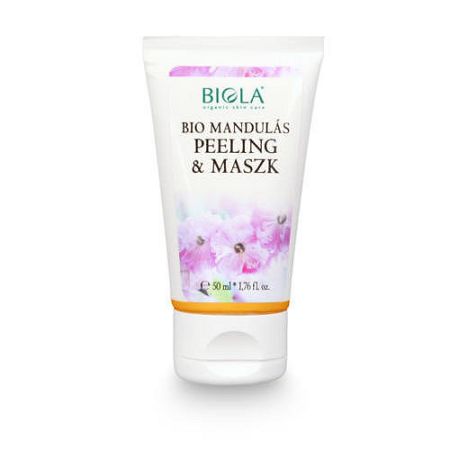 Biola bio Mandulás peeling és maszk, 50 ml