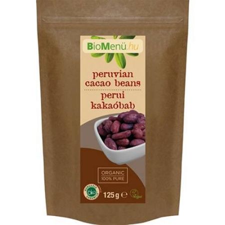 Biomenü bio perui kakaóvaj tallér, 125 g