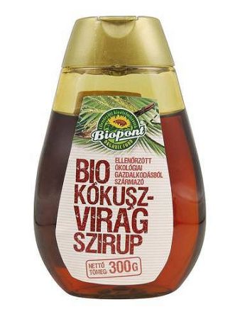 Biopont bio kókuszvirág szirup, 300 g