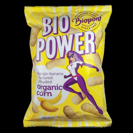 BIOPONT BIO POWER KUKORICA MANGÓ-BANÁN, 70 g