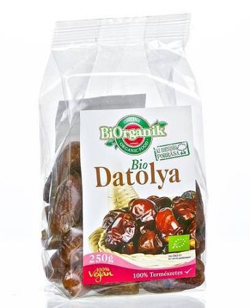 BiOrganik bio aszalt datolya, 250 g