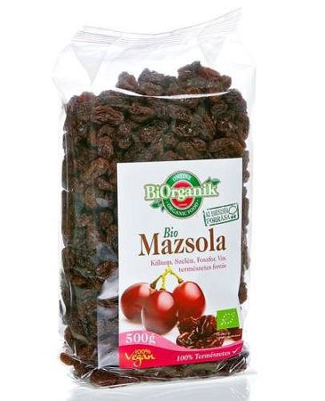 BiOrganik bio mazsola, 500 g