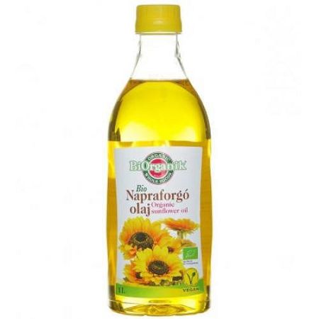 Biorganik bio napraforgó olaj, 1000 ml